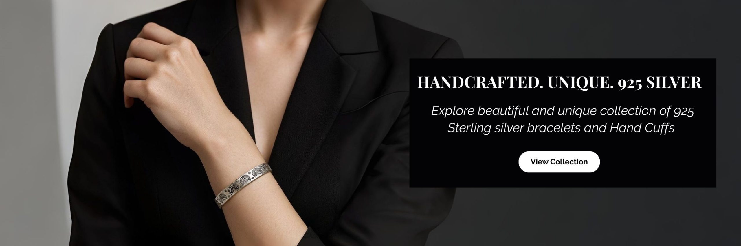 925 Silver Bracelet Banner