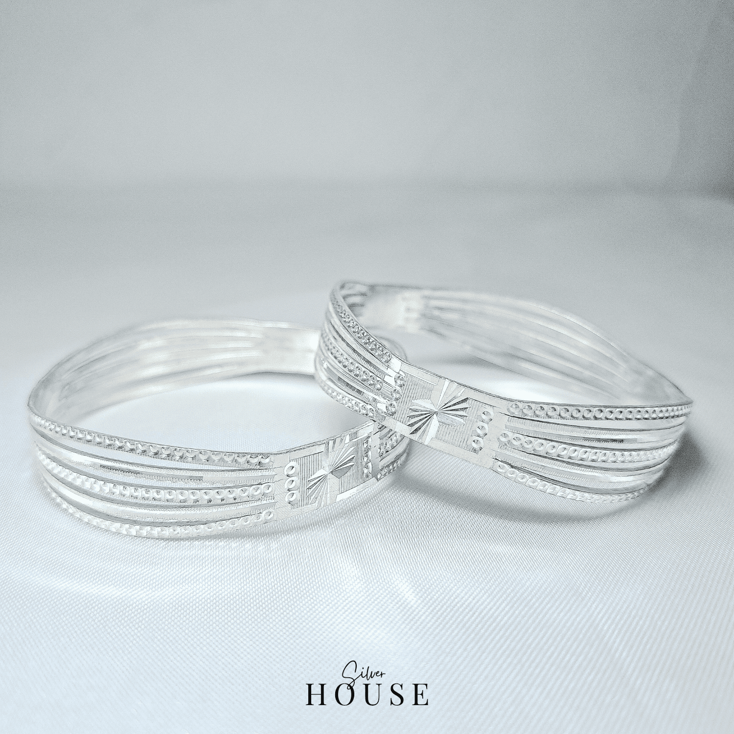 Amayra Sterling Silver Bangles