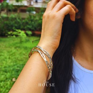 Sterling Silver Bangles - Siya by Silver House, Kangan