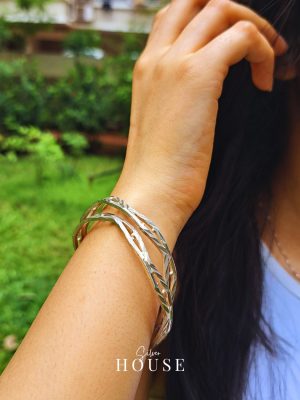 Sterling Silver Bangles - Siya by Silver House, Kangan