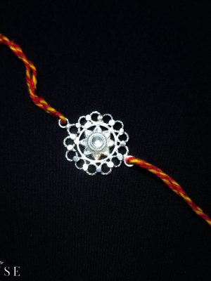 Sterling Silver Rakhi for rakshabandhan by Silver House