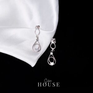 Drop Silver Earrings