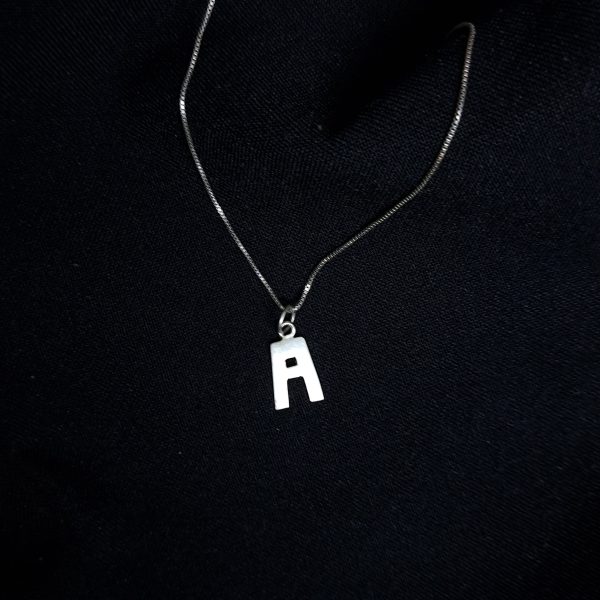 A Silver Alphabet Pendant | Silver House