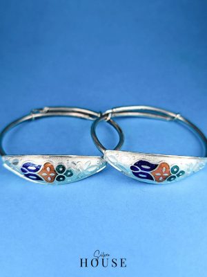 Arrosa Sterling Silver Bangles for Babies