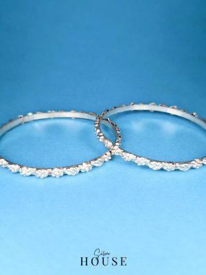 Zoella Silver Bangles for Babies
