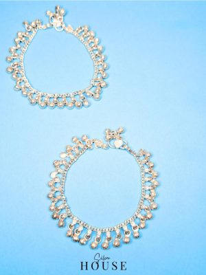Keeva Silver Payal for Babies