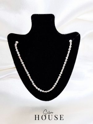 Sterling Silver Round Link Chain