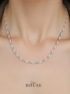 Sterling Silver Disco Chain