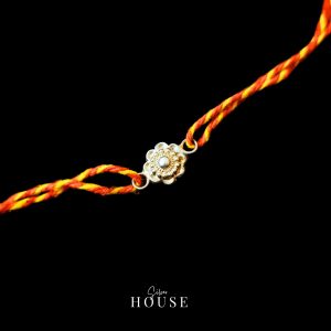 Full Daisy Sterling Silver Rakhi by Silver House