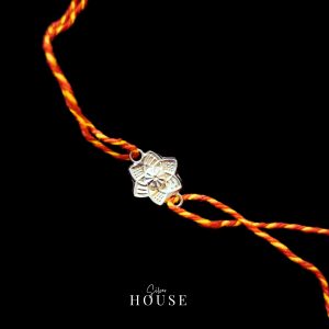 Periwinkle Sterling Silver Rakhi by Silver House