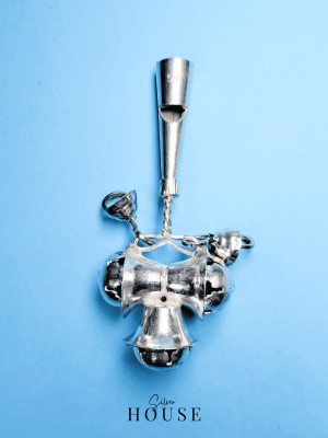 3 Ball Silver Ghugroo Toy for Babies