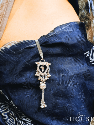 Hridika Silver Waist Key Chain