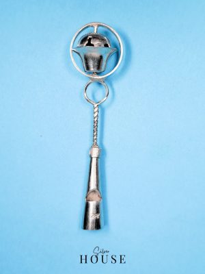 1 Ball Silver Ghugroo Toy for Babies