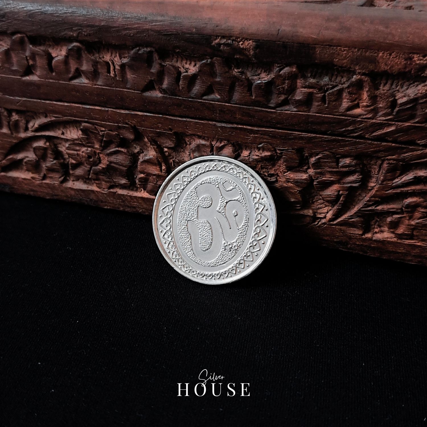 Hanuman Silver Coin by Silver House