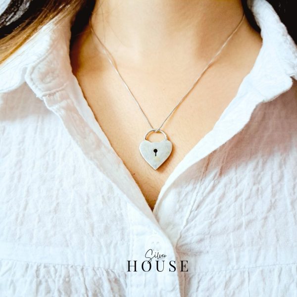 Heart Lock Pendant - Image 2