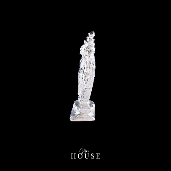 Silver Lakshmi Devi Murti by Silver House