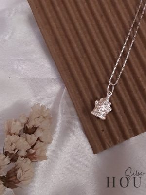 Silver Ganesha Pendant with Silvere Chain
