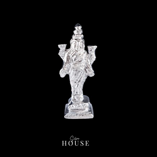 Silver Lakshmi Devi Murti by Silver House