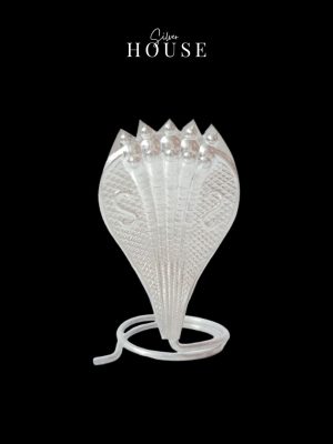 Silver Snake for Pooja