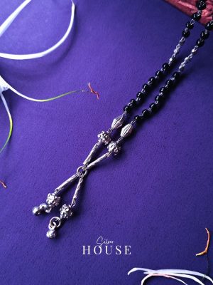Ekavali Silver Mangalsutra by Silver House