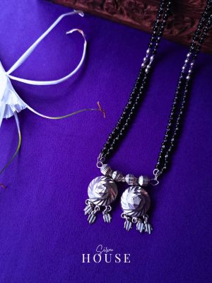 Aadhishree Silver Vati Mangalsutra by Silver House