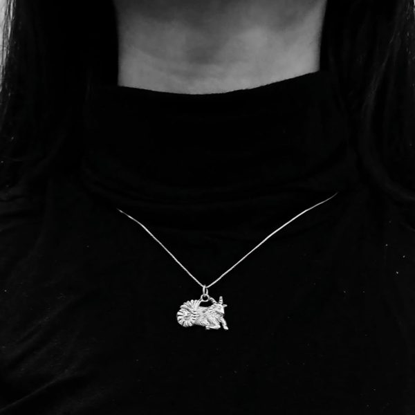 Silver Capricorn Necklace