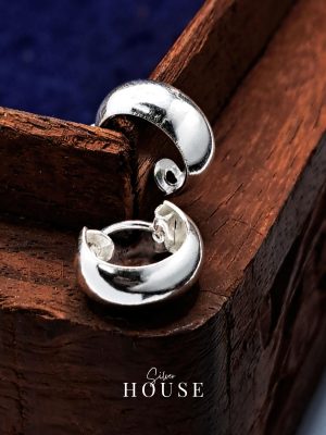 925 Silver Bali Earrings for men - Silver House