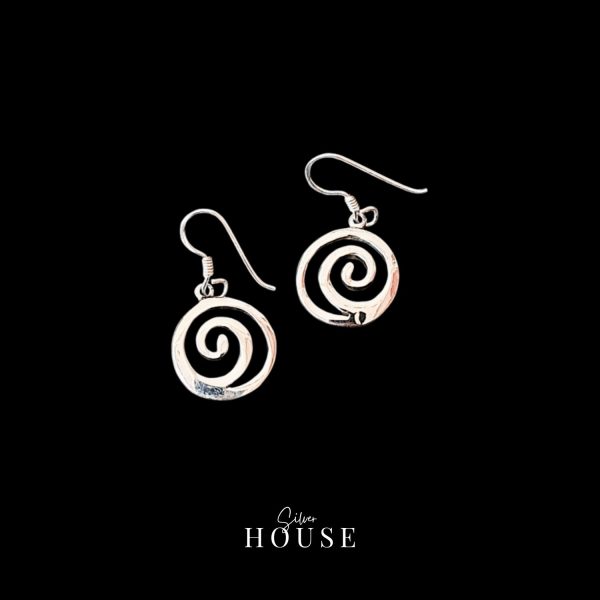 925 Silver Jalebi Earrings - Image 2