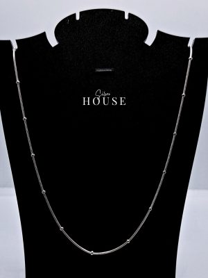 925 Silver Bead Chain by Silver House