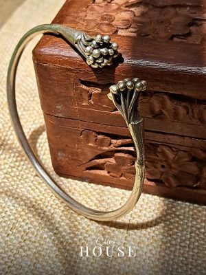 925 Silver Cuff Bracelet Silver kada style by Silver House
