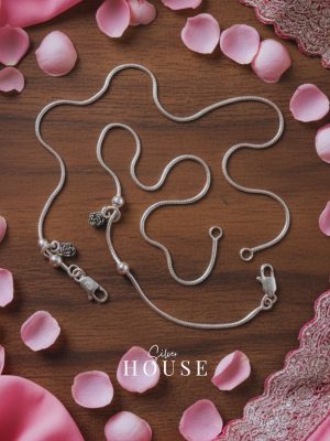 925 Silver Rose Payal light weight hallmarked chandi ki payal