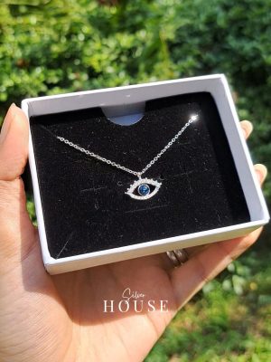 925 Silver Evil Eye Necklace