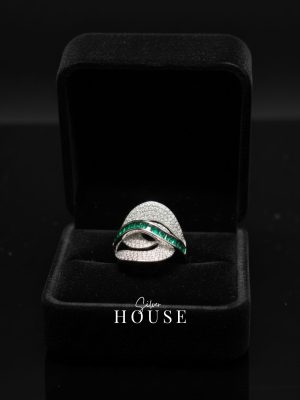 925 Silver Cocktail Ring - Silver House