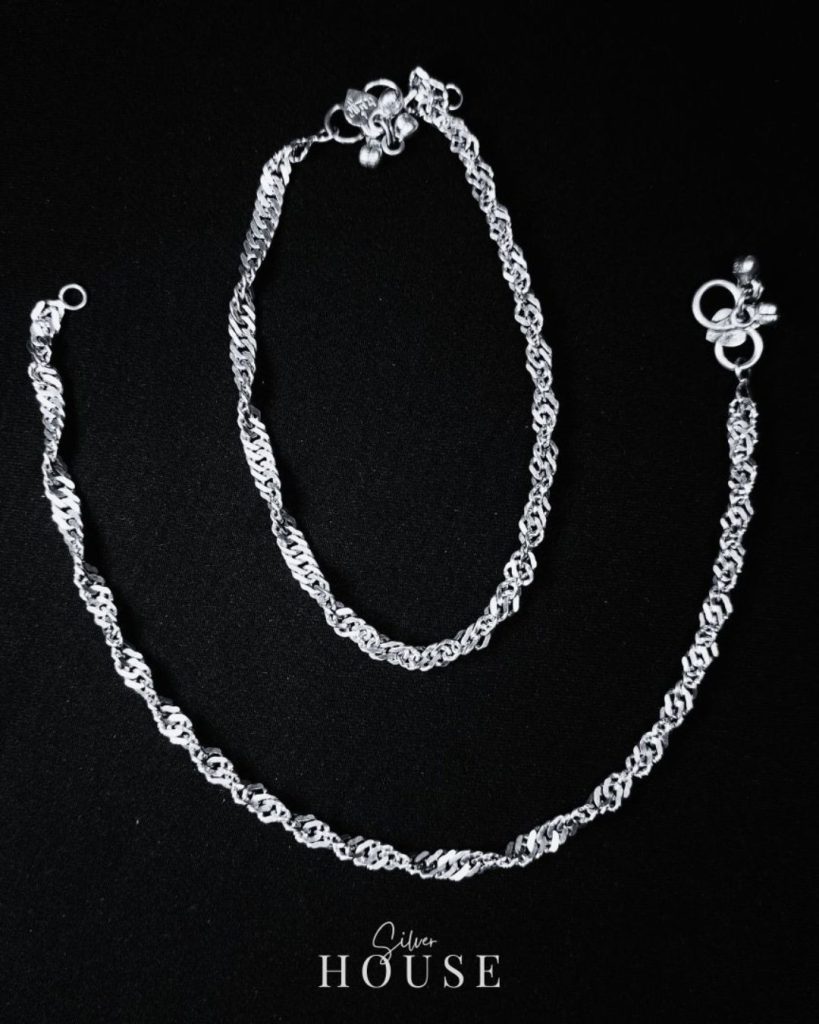 925 Silver Payal by Silver House